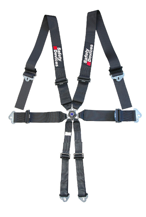 FIA-approved 6-point lightweight harness