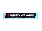 100 ×15mm Safety Devices Small Stickers