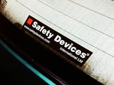200×40mm Safety Devices Window Stickers